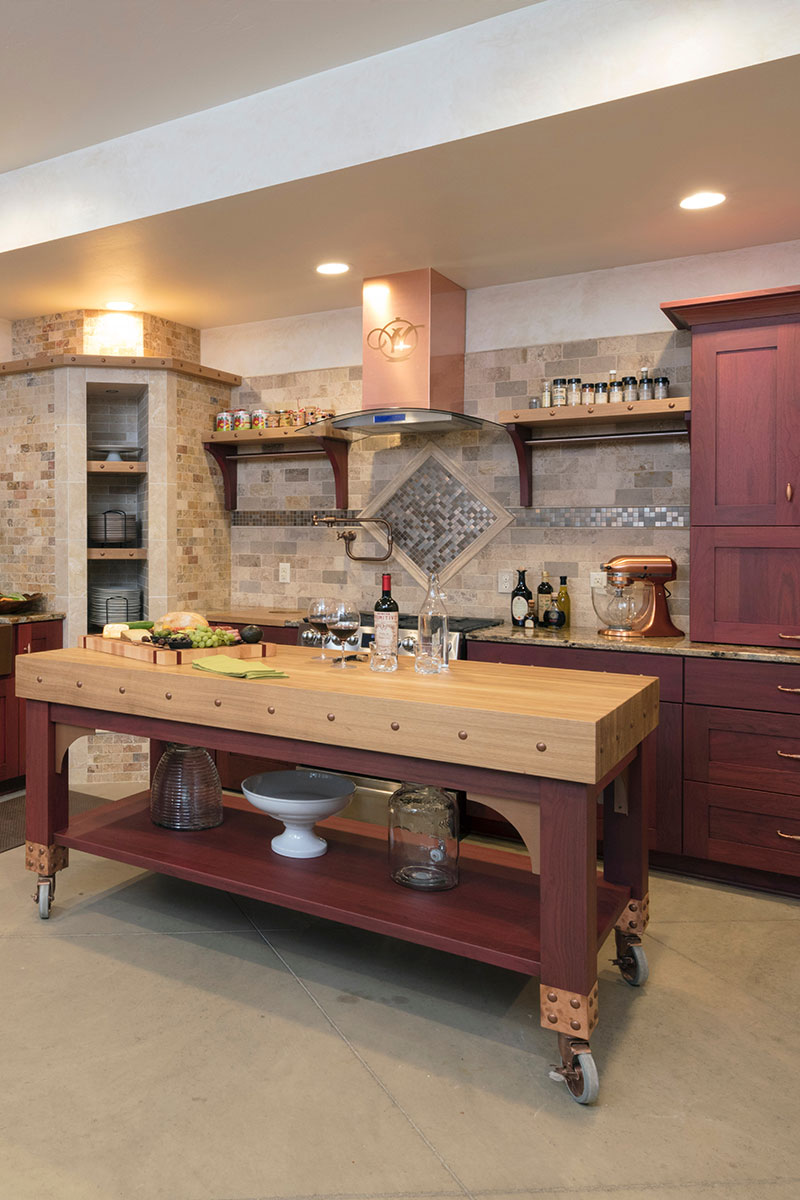Kitchens custom cabinetry project by Lé Grandt Woodcraft