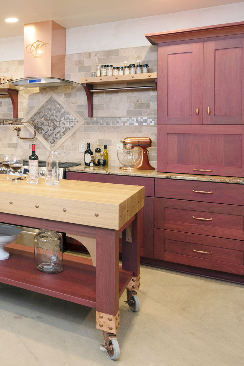 Kitchens custom cabinetry project by Lé Grandt Woodcraft