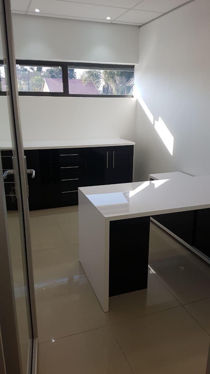 Office custom cabinetry project by Lé Grandt Woodcraft