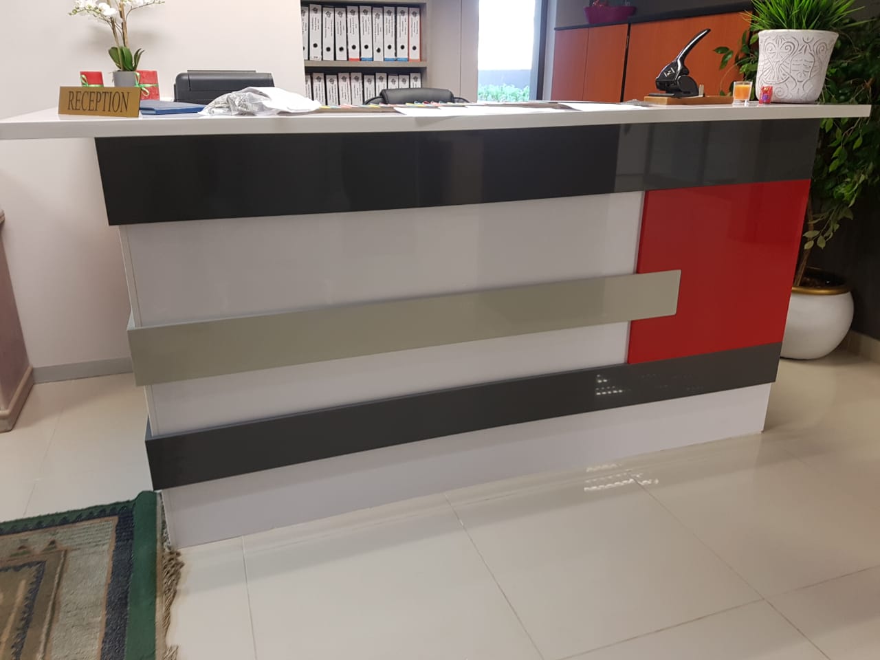 Office custom cabinetry project by Lé Grandt Woodcraft