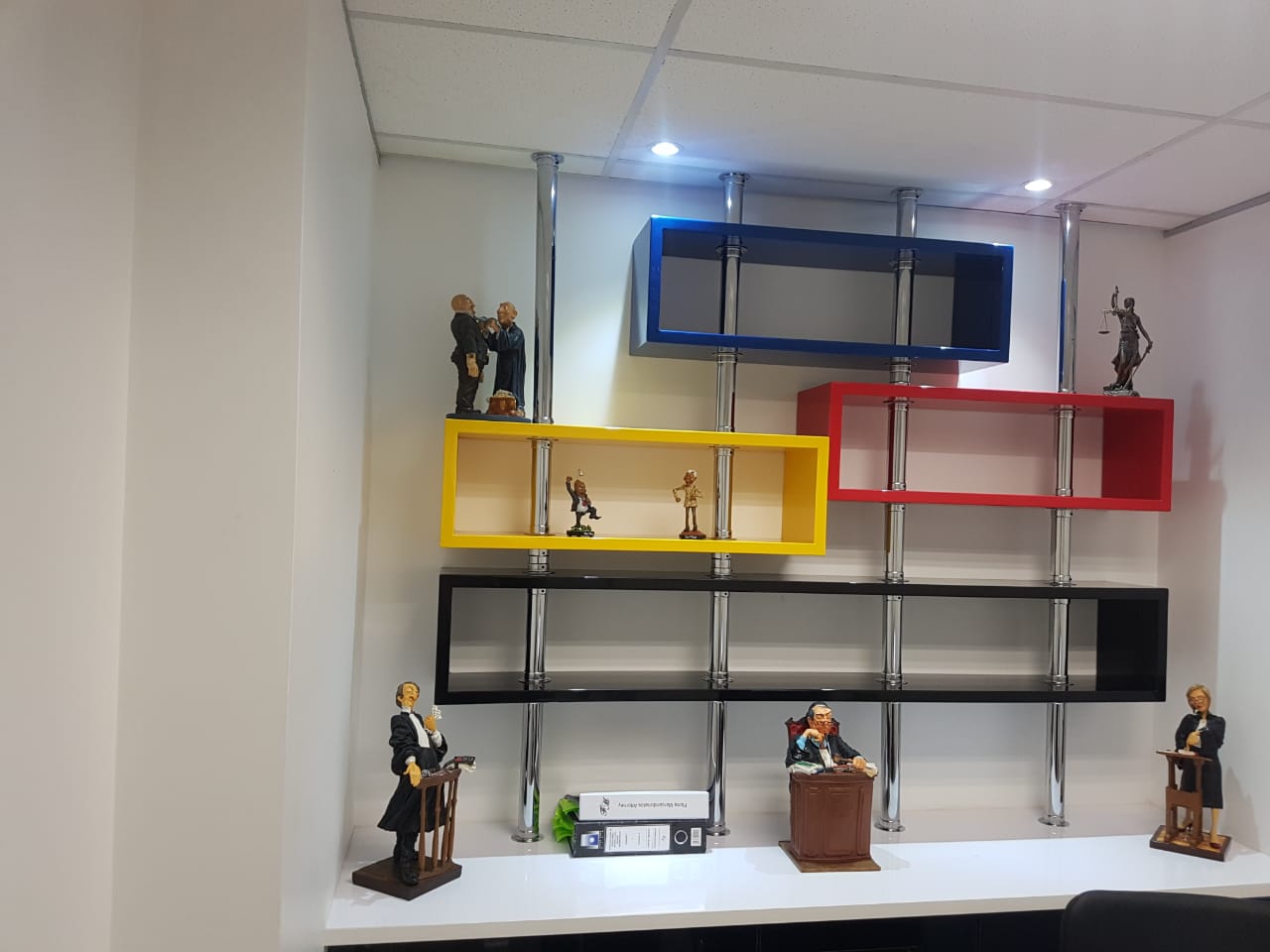 Office custom cabinetry project by Lé Grandt Woodcraft